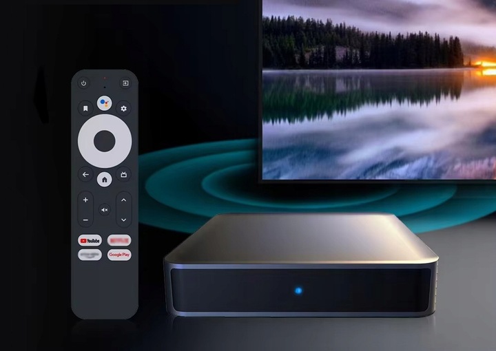 SMART TV BOX PRZYSTAWKA WIFI 2/32GB GOOGLE TV 2024 ANDROID 12 4K ASYSTENT