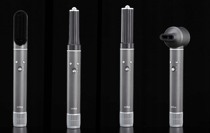 MOCNA SUSZARKA LOKÓWKA DO WŁOSÓW 5W1 3 PRĘDKOŚC Z JONIZACJA 1300W