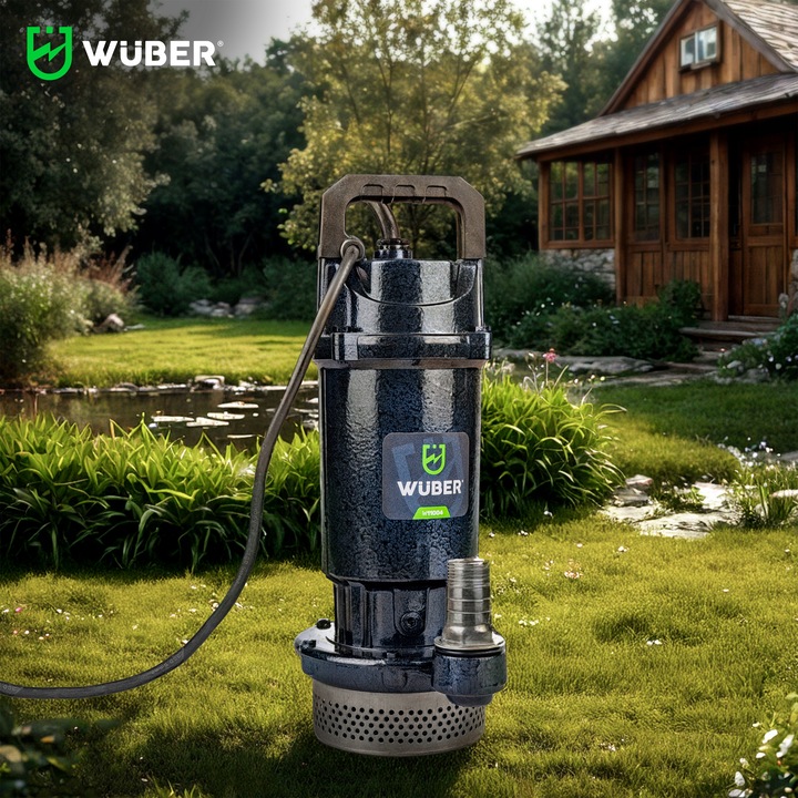 POMPA DO WODY CZYSTEJ BRUDNEJ ŚCIEKÓW SZAMBA Z SITKIEM ZANURZENIOWA 1"