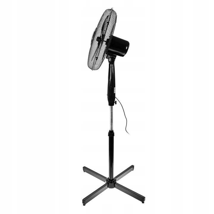 WENTYLATOR STOJĄCY WIATRAK PODGŁOGOWY NA PILOTA TIMER OSCYLACJA 40W 3 TRYBY