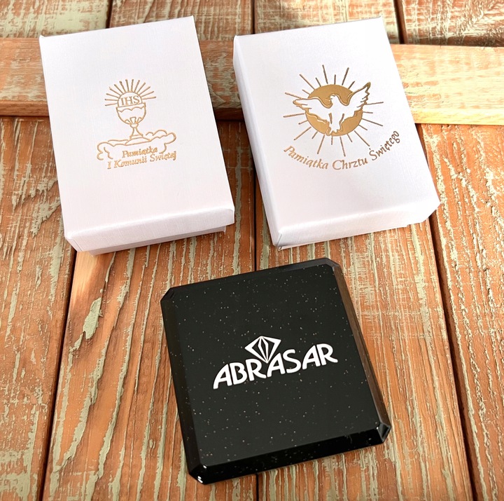 SREBRNY ŁAŃCUSZEK KOMUNIJNY I MEDALIK MATKA BOSKA NA KOMUNIĘ NA CHRZEST 925