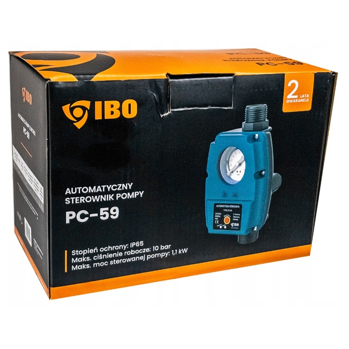 WŁĄCZNIK WYŁĄCZNIK CIŚNIENIOWY STEROWNIK AUTOMATYCZNY SUCHOBIEG PC-59 POMPY