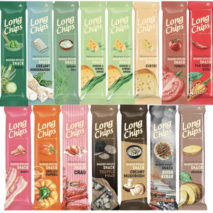 Chipsy75 gr - Long Chips - 15