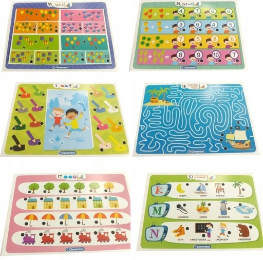 Clementoni pióro 1000 pytan 3-6 przedszkolaka50653