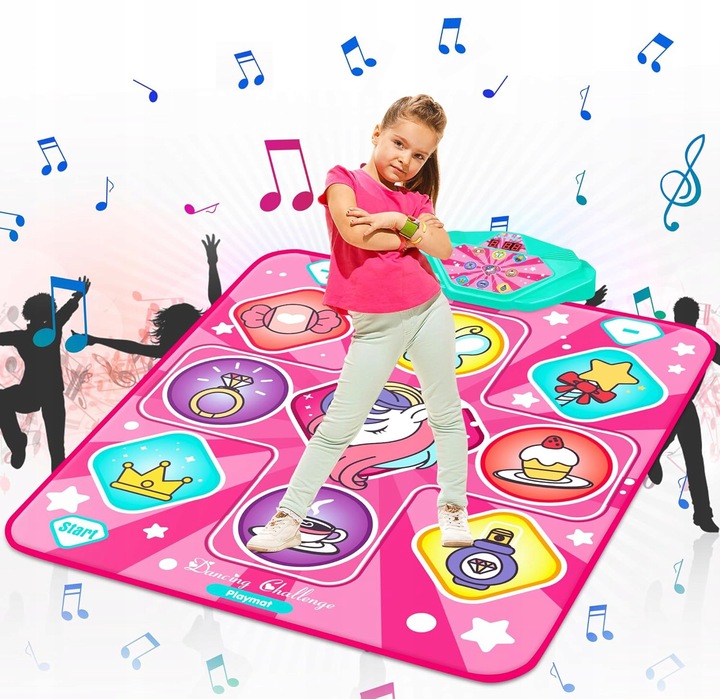 Mata do Tańczenia Dla Dzieci Mata do tańca z muzyką Boże Narodzenie