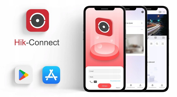 Kamera IP DS-2CD1041G0-I/PL(2.8MM), 4MPx, IR LED 30m Aplikacja Hikvision