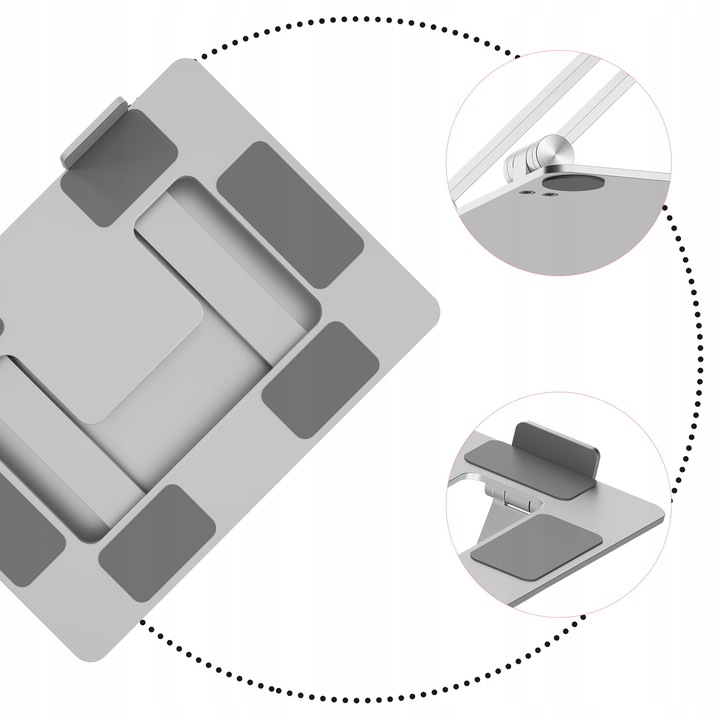 PODSTAWKA POD LAPTOPA / ERGONOMICZNY STOLIK POD LAPTOPA ZGODNY Z BHP LYNXER