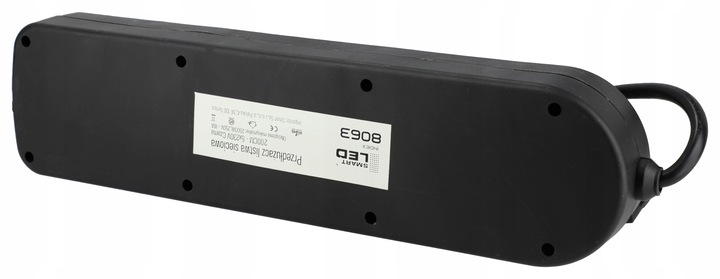 Przedłużacz Listwa Zasilająca 2 Metry 5 Gniazd 230V z Włącznikiem