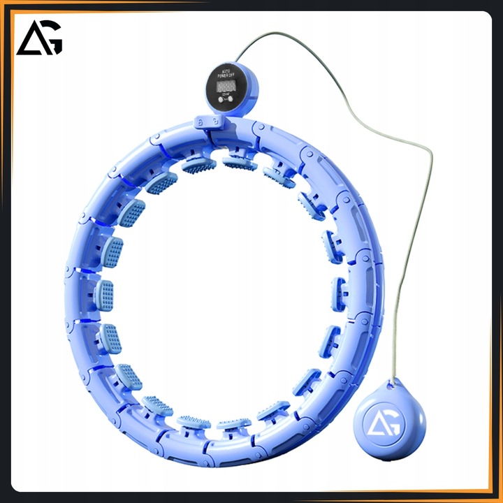 HULA HOP ODCHUDZAJĄCY SMART Z LICZNIKIEM I OBCIĄŻENIEM HULAHOP ODCHUDZAJĄCE