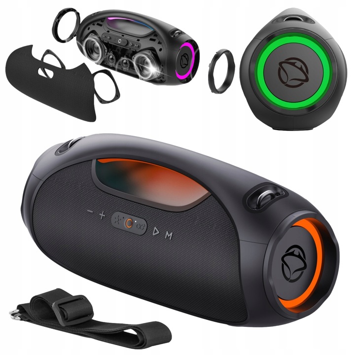 Głośnik Bluetooth Przenośny Bezprzewodowy Manta SPK320 120W Powerbank