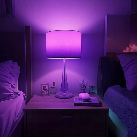 Żarówka LED C37 E14 SMART 5W RGB WW CW Wi-Fi TUYA SuperLED