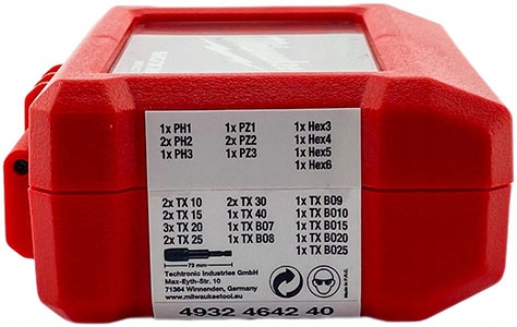 Zestaw bitów udarowych Milwaukee Shockwave 32 szt.