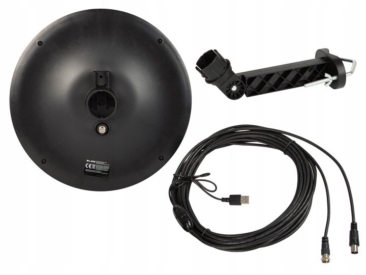 AKTYWNA ANTENA ZEWNĘTRZNA DO TV NAZIEMNEJ DOOKÓLNA 360 DVB-T 4K LTE