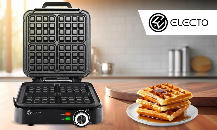 GOFROWNICA 4 GOFRY REGULACJA TEMPERATURY MOCNA NIEPRZYWIERAJĄCE PŁYTY