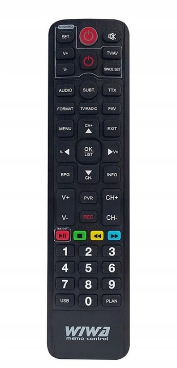 Tuner Odbiornik Dekoder DVB-T/T2 WIWA H.265 LITE TV naziemnej drugiej