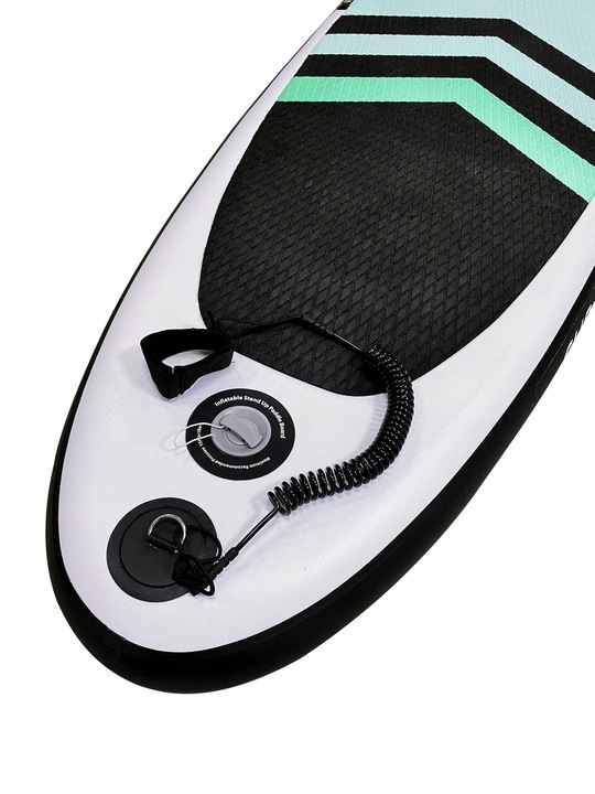 WYPORNA DESKA SUP POMPOWANA PADDLEBOARD WIOSŁO AKCESORIA ZESTAW 320cm 150kg