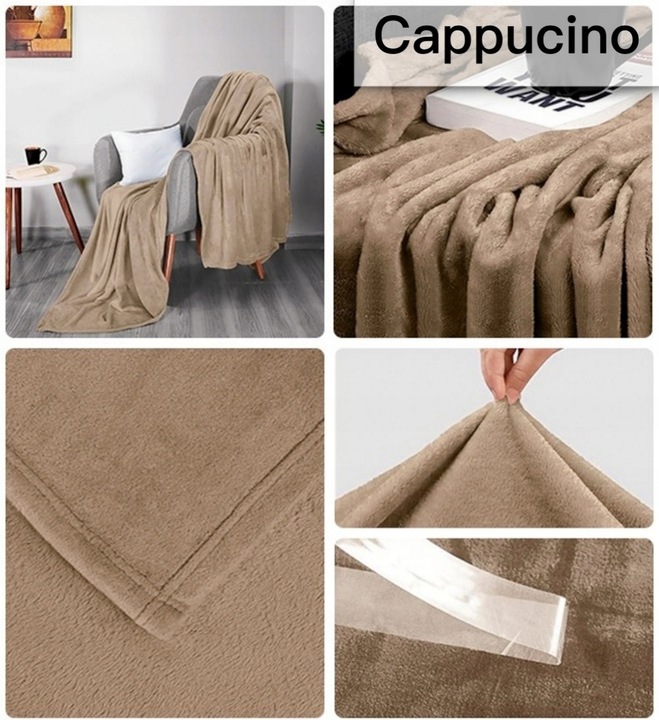 KOC KOCE NARZUTA NA ŁÓŻKO NA KANAPĘ MIKROFIBRA PLED MIĘKKI RÓŻNE