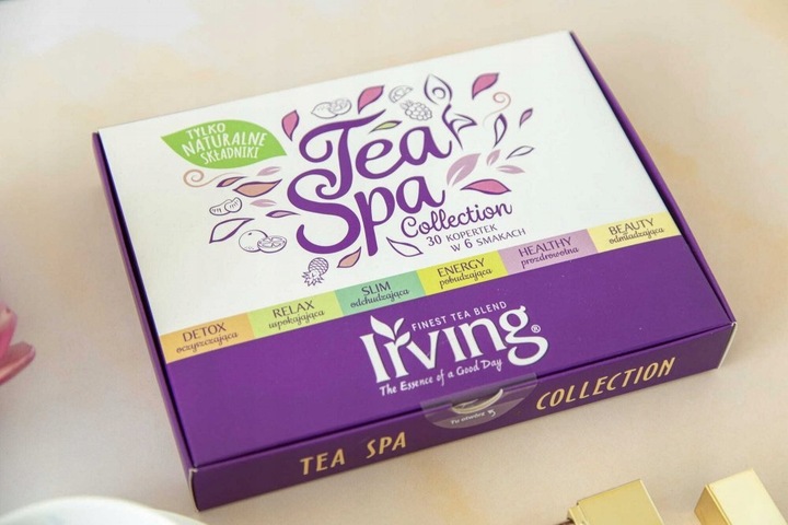 Zestaw herbat w kopertach Irving Tea SPA 30szt x6