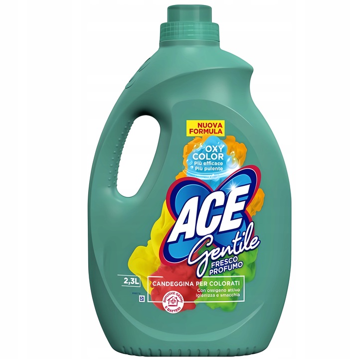 ACE Odplamiacz do Delikatnych Ubrań i Kolorów Do Trudnych Plam 2,3litra