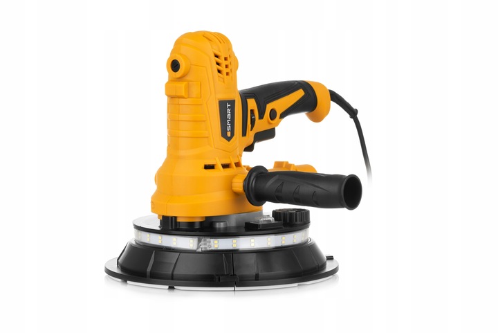 SZLIFIERKA DO GIPSU GŁADZI ŚCIAN SUFITU PŁYT GIPSOWYCH LED SAMOSSĄCA