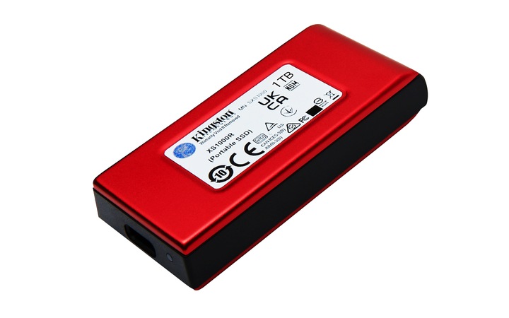 Przenośny zewnętrzny dysk SSD 1TB KINGSTON XS1000R USB 3.2 czerwony