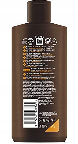 Piz Buin Allergy SPF15 Nawilżający Balsam Do Opalania 200ml