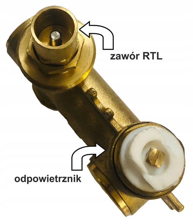 X-HOME OGRANICZNIK RTL 3/4 ZAWÓR do PODŁOGÓWKI PODTYNKOWY GŁOWICA RTL BOX P