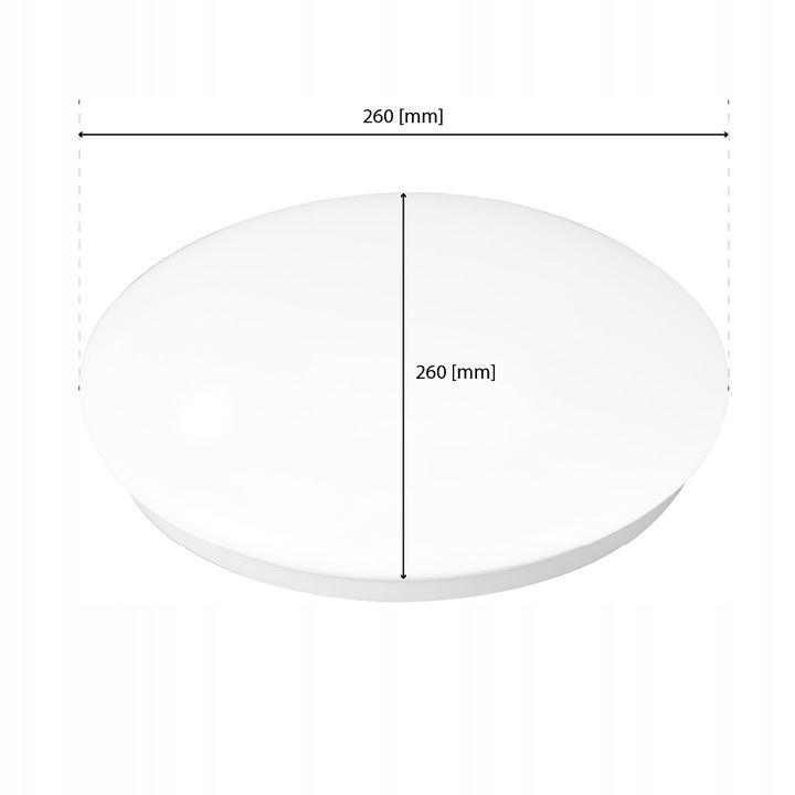 PANEL LED NATYNKOWY plafon sufitowy E27 OKRĄGŁY czujnik mikrofalowy