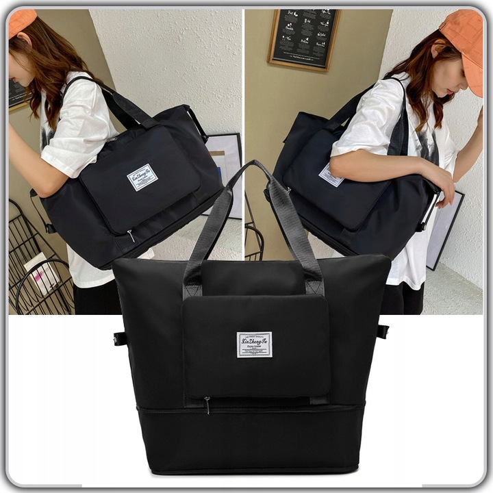 Torba podróżna codzienna bagaż podręczny do samolotu składana wodoodporna