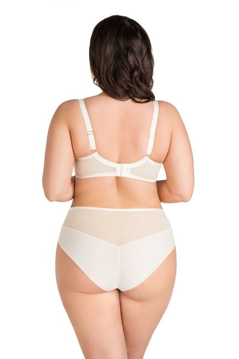 GORSENIA Biustonosz miękki z fiszbinami Cotton candy 867 kremowy 105C