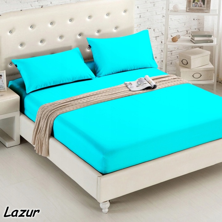 PRZEŚCIERADŁO Z GUMKĄ 100% BAWEŁNA 140X200 + 25