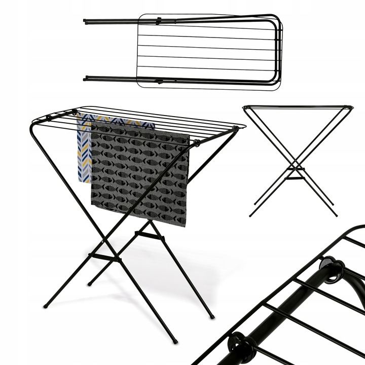 MAŁA SUSZARKA NA PRANIE stojąca balkonowa suszarka na ubrania DO DOMU