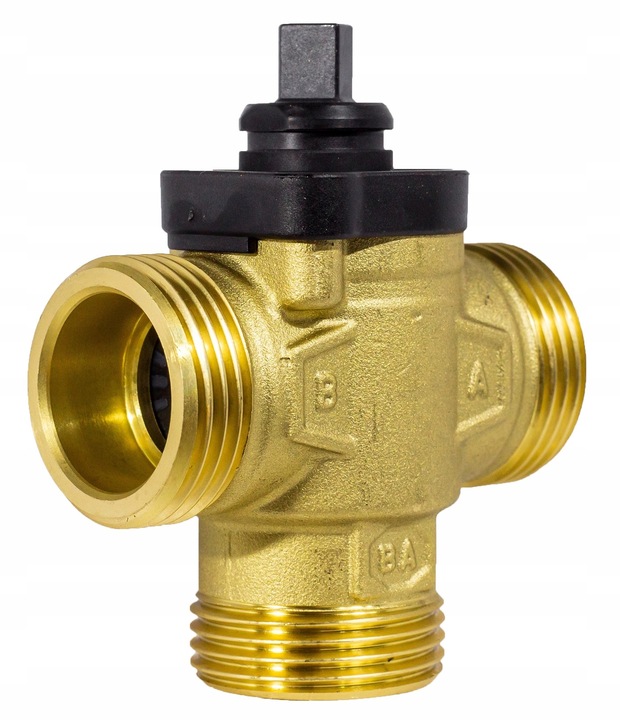 ZAWÓR STREFOWY PRZEŁĄCZAJĄCY 3-DROGOWY 1" CAL DN25 KVS 8m³/h Z