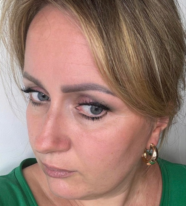 Klipsy do uszu gładkie koła - Francja nowość ślub złote cudo c77