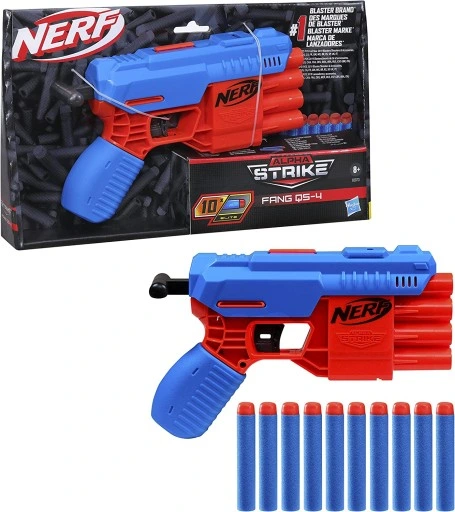 NERF ALPHA STRIKE FANG QS-4 E6973 + OPASKA + CELE