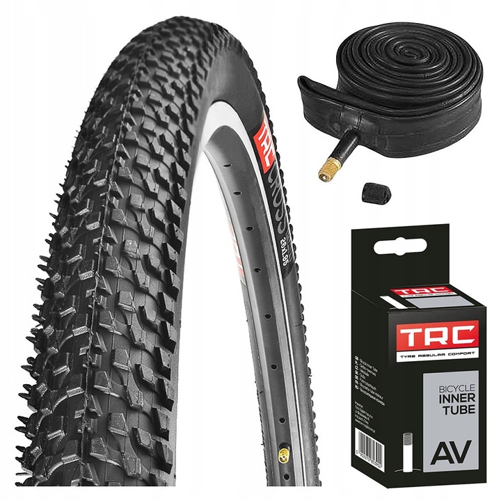 Opona rowerowa 26 + dętka do roweru rowerów 26 x 1.95 50-559 ZESTAW opony