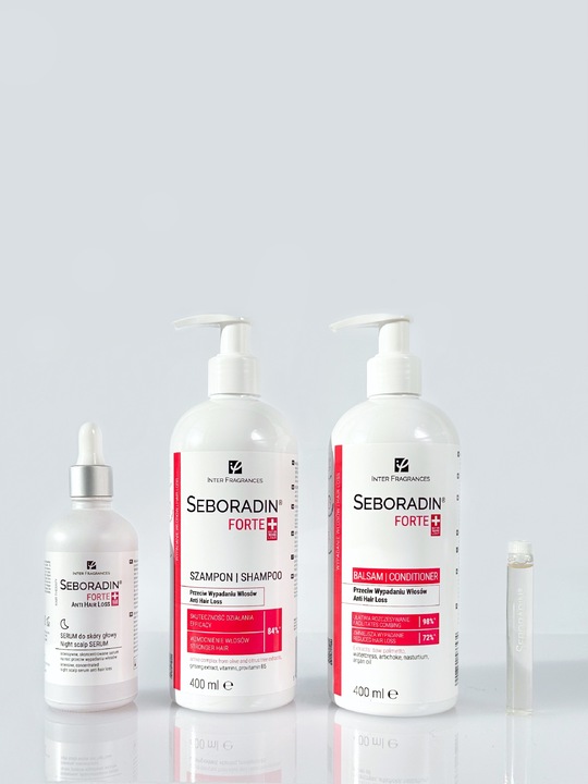 Kuracja przeciw wypadaniu włosów Seboradin FORTE 14 x 5,5 ml