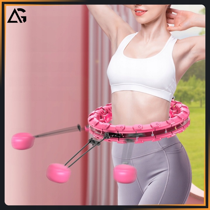 HULA HOP ODCHUDZAJĄCY SMART Z LICZNIKIEM I OBCIĄŻENIEM HULAHOP ODCHUDZAJĄCE