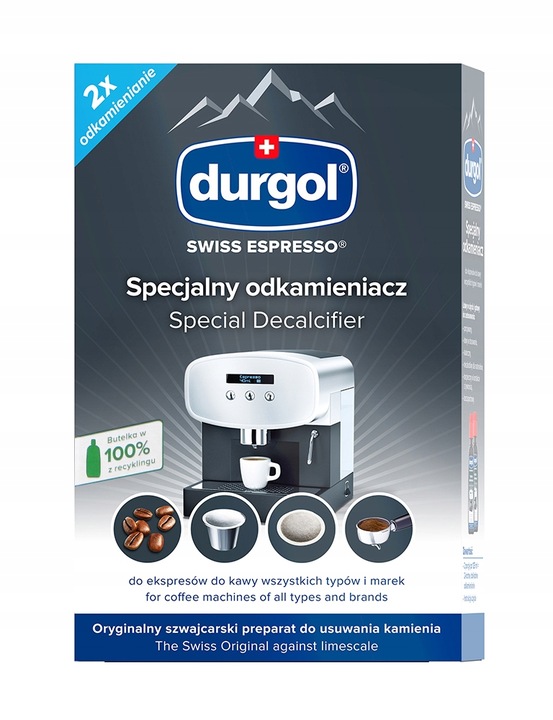 DURGOL odkamieniacz do ekspresu 2x125ml