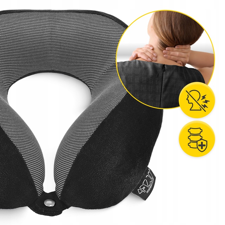 PODUSZKA PODRÓŻNA ROGAL NA SZYJĘ TURYSTYCZNA PIANKA VISCO MEMORY