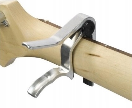 KAPODASTER GITARY AKUSTYCZNEJ KLASYCZNEJ ELEKTRYCZNEJ KAPO CAPO + KOSTKA