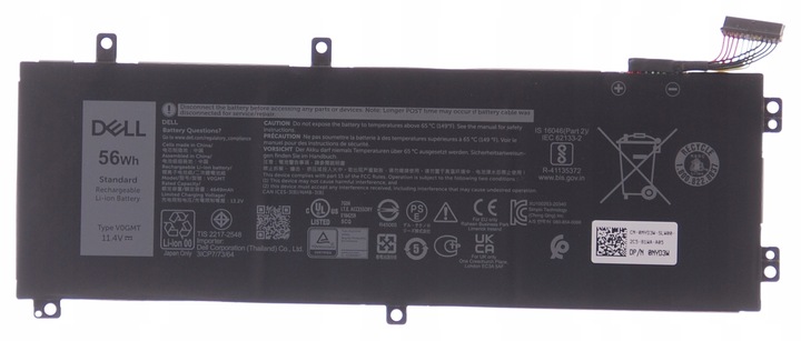 Oryginalna Bateria Dell Precision 5520 5530 5540 XPS 9560 9570 7590 V0GMT