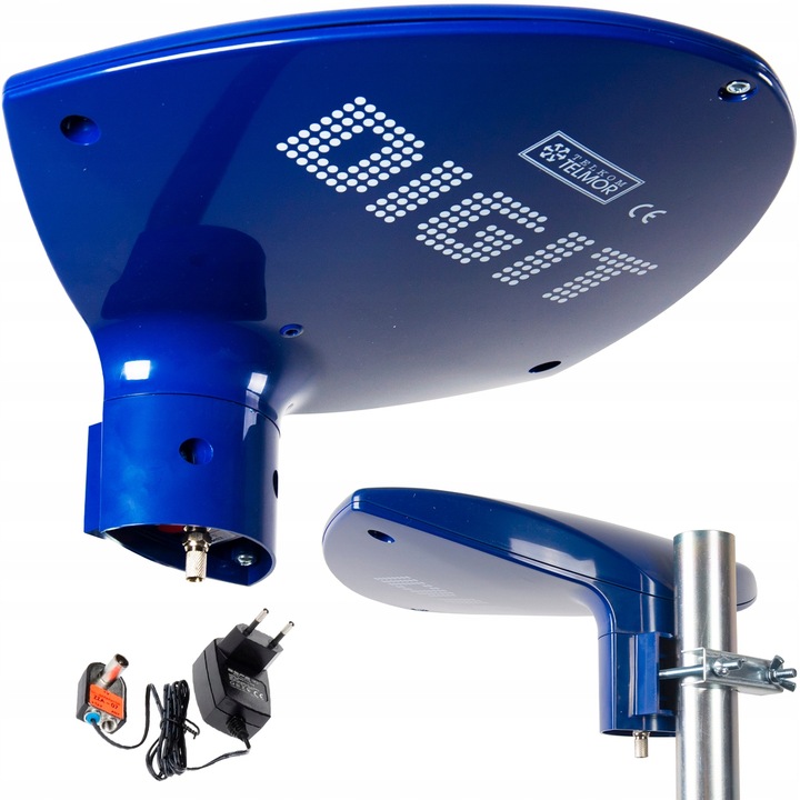 ANTENA DVB-T2 DO TELEWIZJI NAZIEMNEJ TELMOR DIGIT ACTIVA AKTYWNA 5G TV