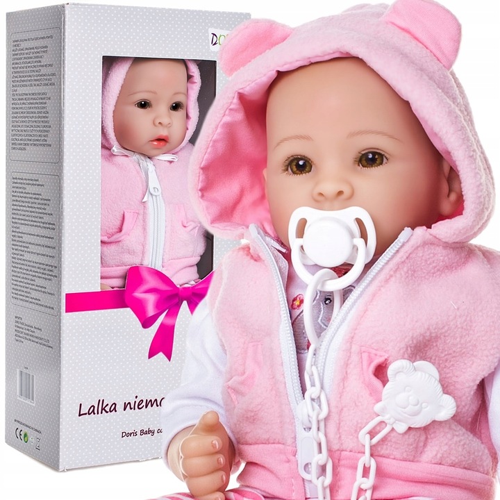 Lalka bobas interaktywna SMOCZEK PAMPERSY BUTELKI