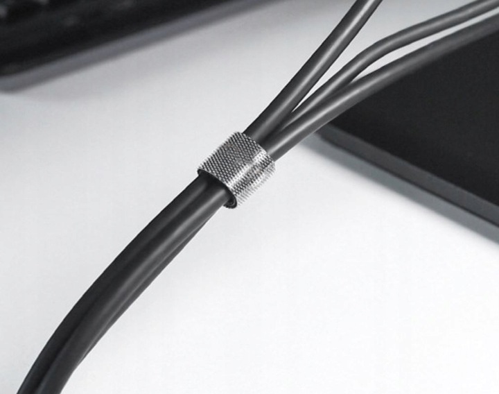 Taśma opaska rzep rzepowa organizer kabli 15mm 25m