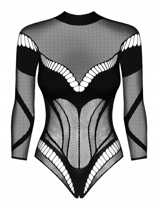 OBSESSIVE CROTCHLESS B135 BODY S/M/L CZARNY