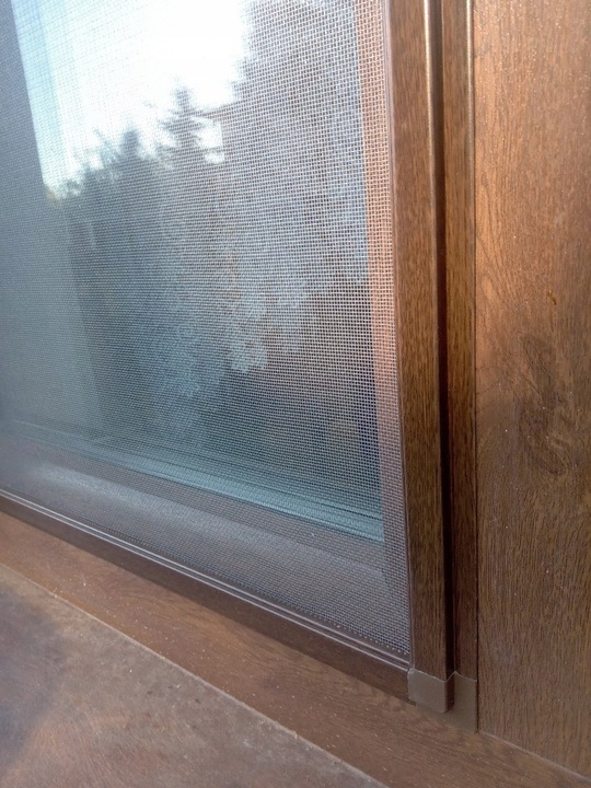 MOSKITIERA MOSKITIERY GOTOWA NA WYMIAR ZŁOŻONA