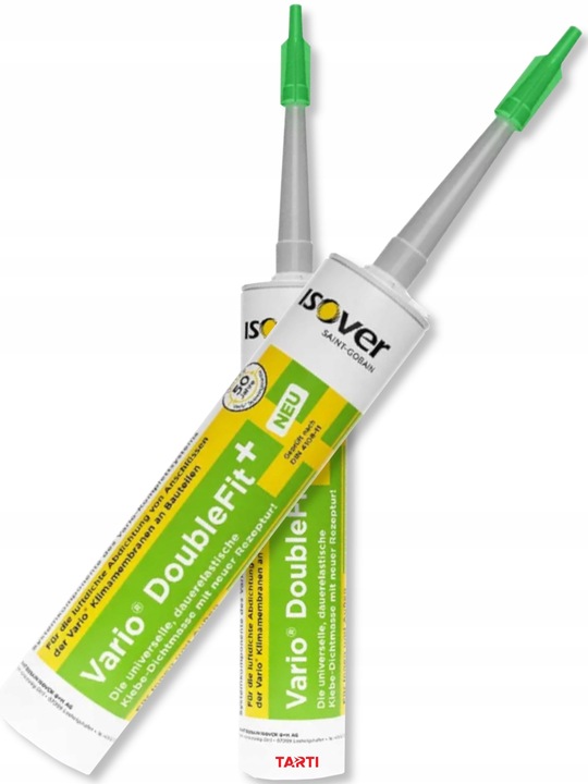ISOVER Vario DoubleFit + KLEJ SILIKON DO FOLII PAROIZOLACYJNEJ 310ml