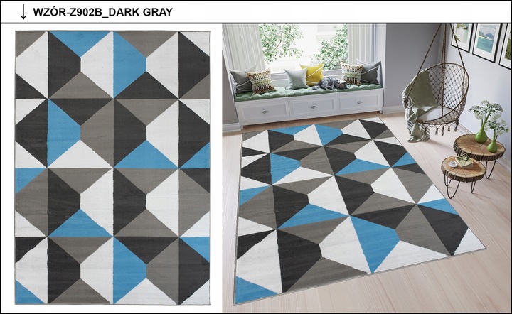 DYWAN 180x250 BCF LUXURY MIĘKKI NOWOCZESNE WZORY