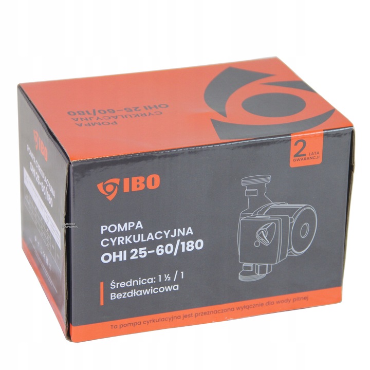 Pompa obiegowa IBO OHI 25-60/180
